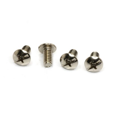 #0-80 Machine Screw Flat Cross 18-8 Stainless Steel