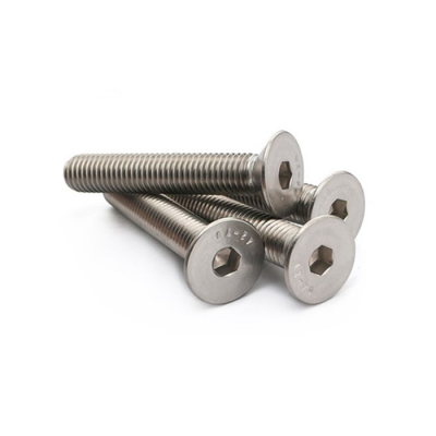 Socket Flat Head Screw Coarse Thread Stainless Steel 316